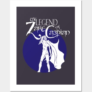 the legend of zare caspian Posters and Art